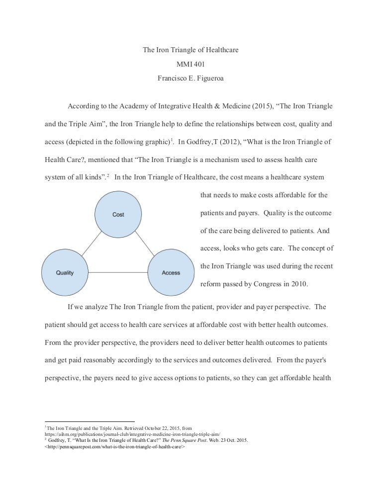 Iron triangle definition image