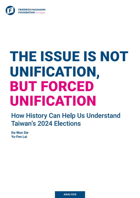 The Issue Is Not Unification, but Forced Unification.pdf