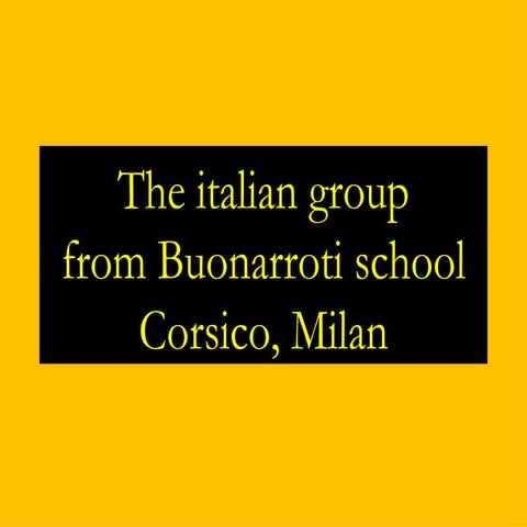 The italian group