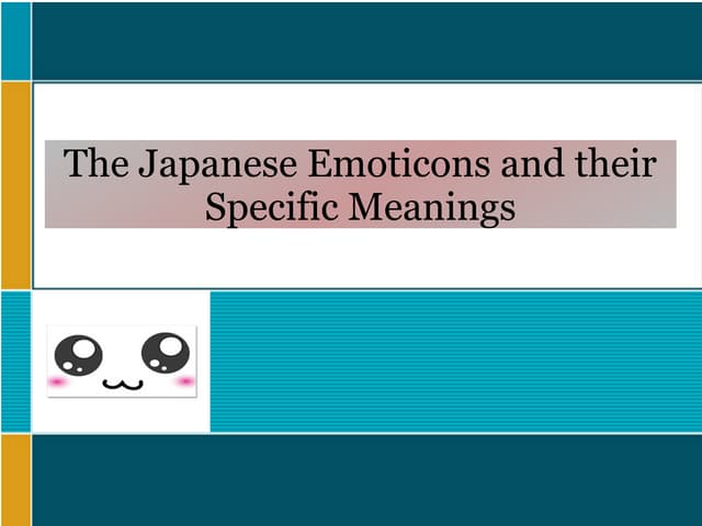 All japanese emoticons | DOCX