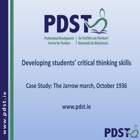 The Jarrow March, 1936