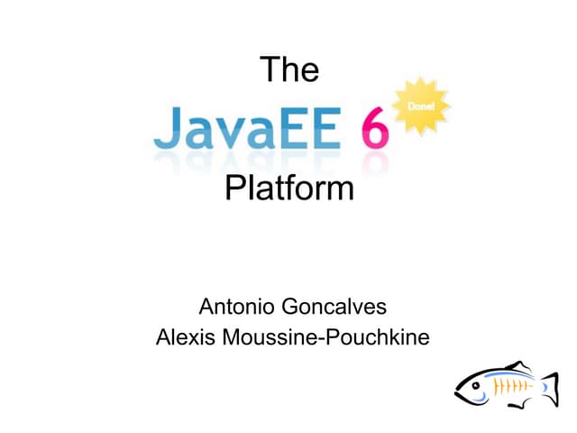 The Java EE 6 platform