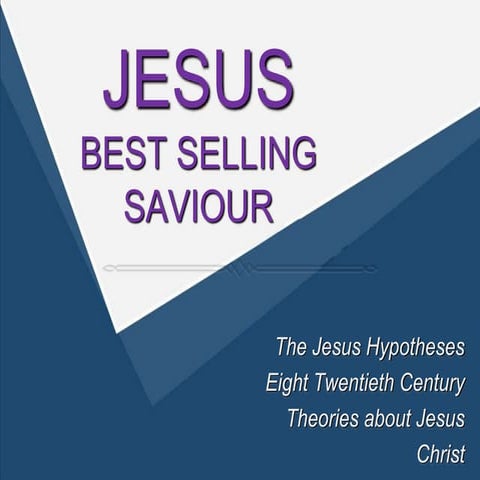 The Jesus Hypotheses