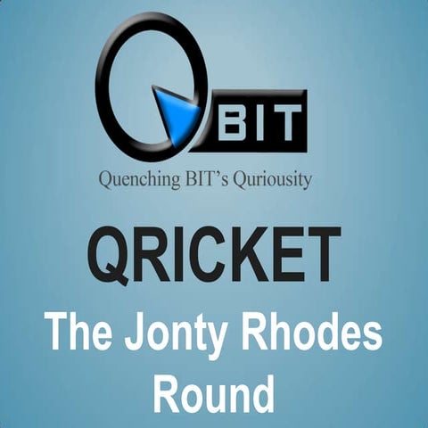 The jonty rhodes round