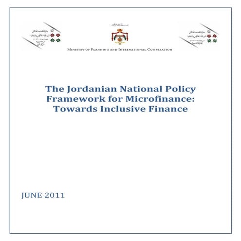 Investment mapping and SME attraction in Jordan | PPTX