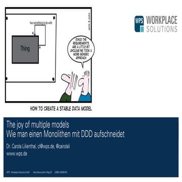 The joy of multiple models