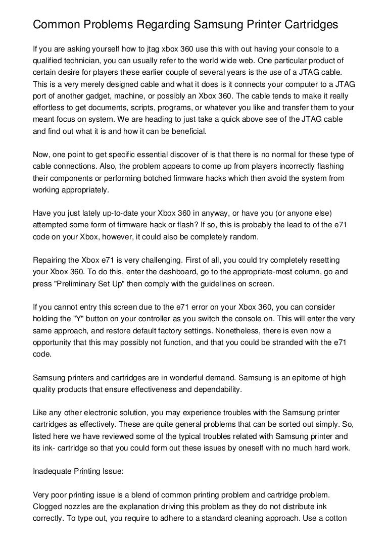 samsung printer experience not finding printer