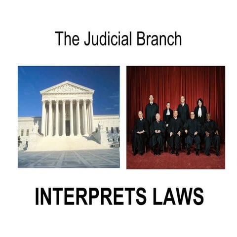 The Judicial Branch