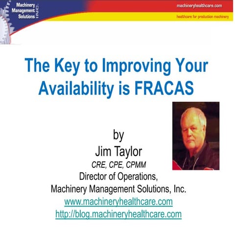 The key to improving your availability is fracas