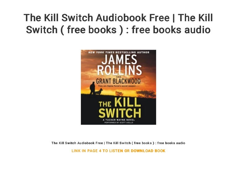The Kill Switch Audiobook Free The Kill Switch ( free books ) fr…