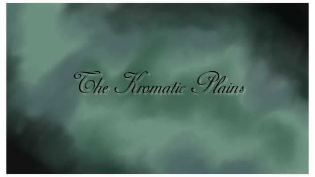 The kromatic plains storyboard