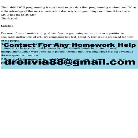The LabVIEW G programming is considered to be a data flow programmin.pdf