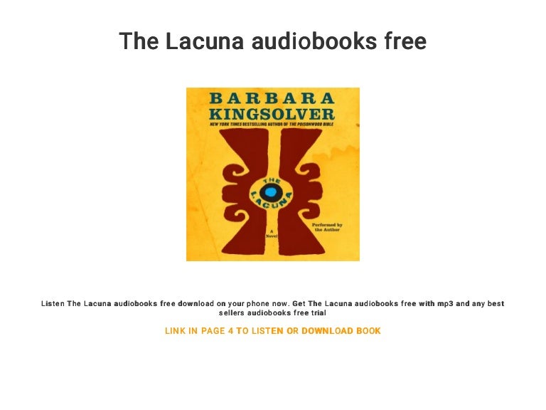 The Lacuna Audiobooks Free