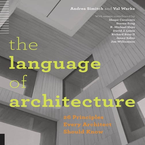 The languagearchitecture