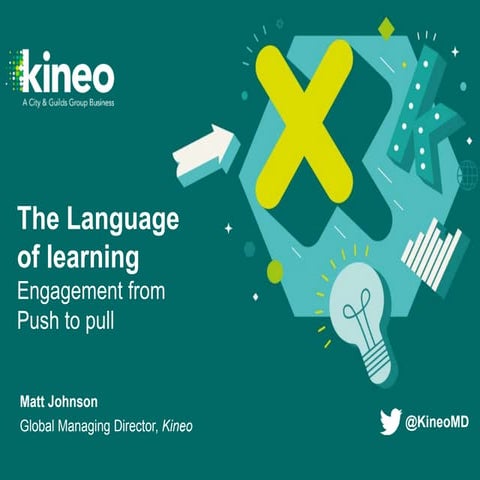 The Language of Learning: engagement from push to pull - Matt Johnson ...