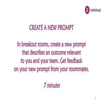 The Language of Outcomes