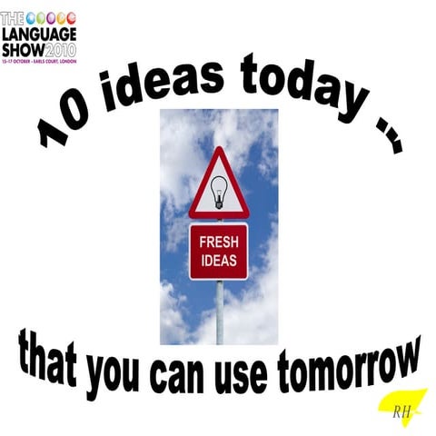 The language show 2010   10 ideas today