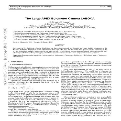 The large apex bolometer_camera_laboca