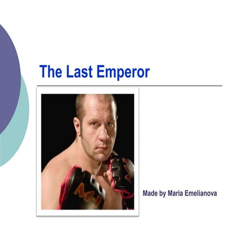 The last emperor презентация емельяновой марии