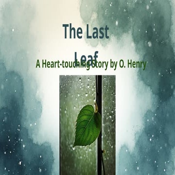 The last leaf | PPTX