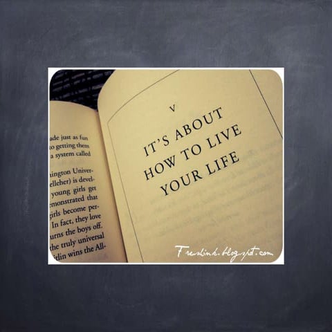 The last lecture - Successful living after college