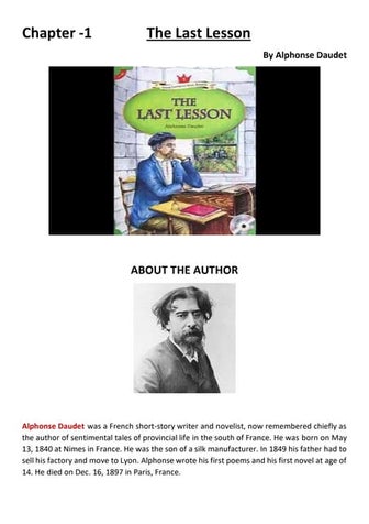 The Last Lesson by Alphonse Daudet - Jatinder Kaur.pdf