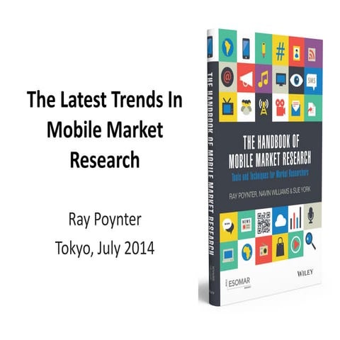 The latest trends in mobile market research