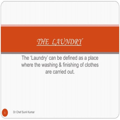 The laundry