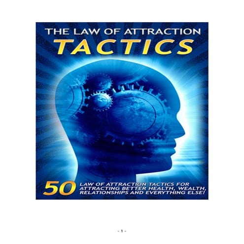 The law of attraction tactics