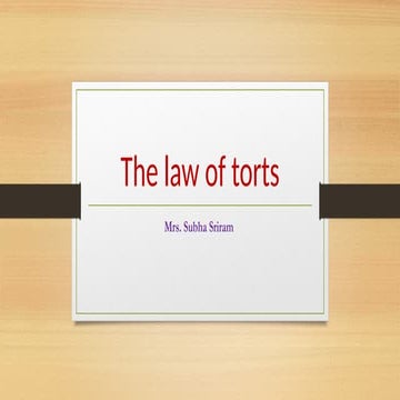 The Law of Torts ca act affairs min.pptx