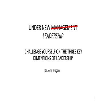 The leadership challenge