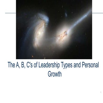 Leadership & performance quadrants