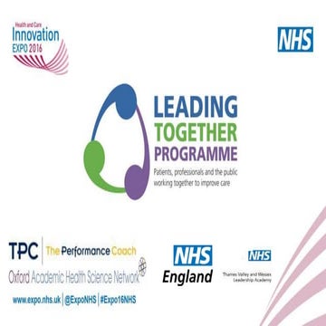 The Leading Together programme