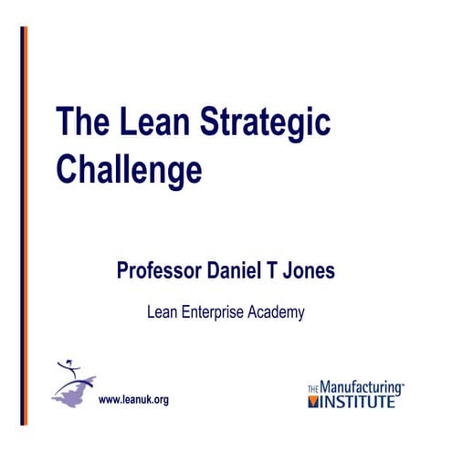 The Lean Strategic Challenge  