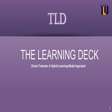 The learning deck