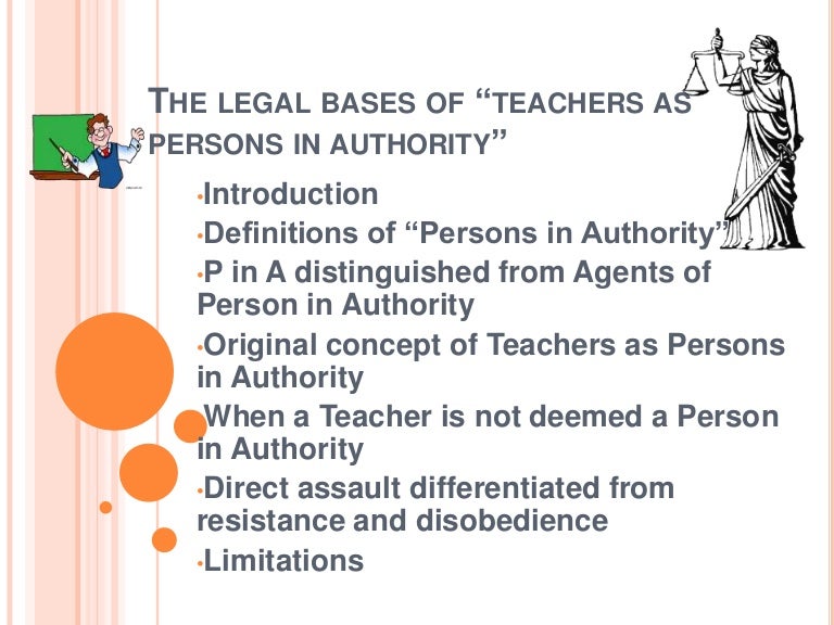 The legal bases of philippine education
