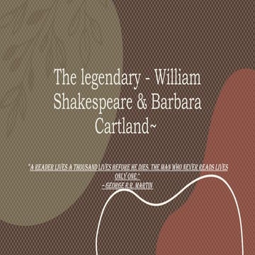 Shakespeare ppt | PPTX