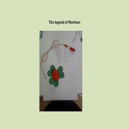 Students illustrate: The Legend of Martisor 