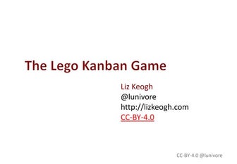 The Lego Kanban Game