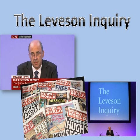 The Leveson Inquiry