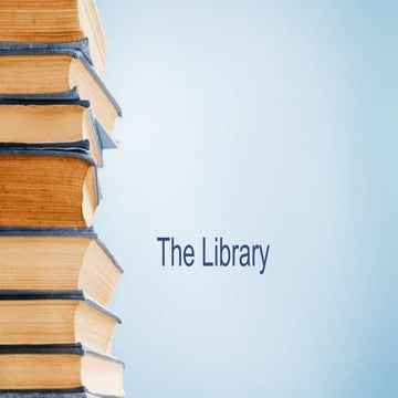 The library | PPTX
