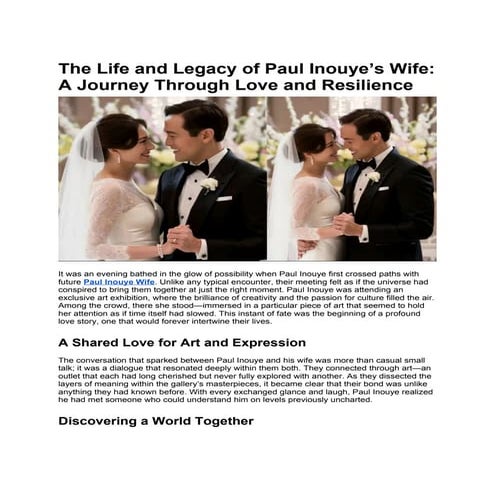 Unveiling the Life of Michael Tomlinson's Wife: A Journey Through Love, Politics, and Family