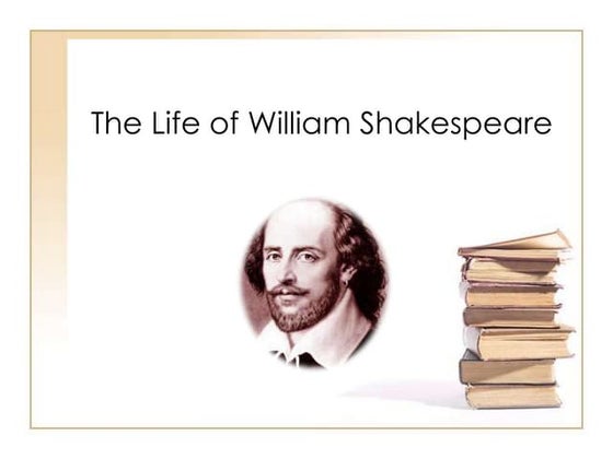 William shakespeare | PPTX | Theater Venues | Attractions