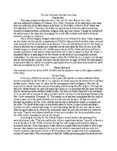 Thesis statement for the life you save may be your own