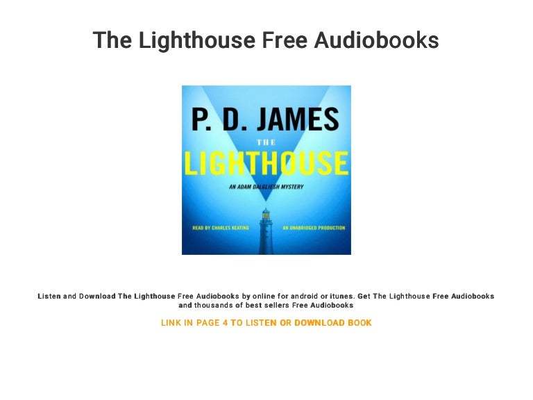 The Lighthouse P D James Free Download