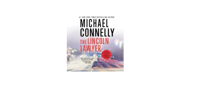 The Lincoln Lawyer mp3 download audio books free The Lincoln Lawyer