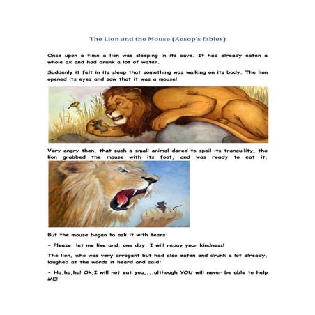 STORY - Lion and the Mouse.pdf