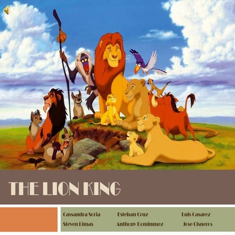 The lion king ppt