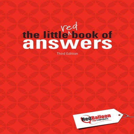 #CultureCode The little red book of answers for HR managers 