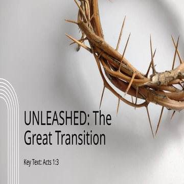 The Living Savior and the Great Transition.pptx
